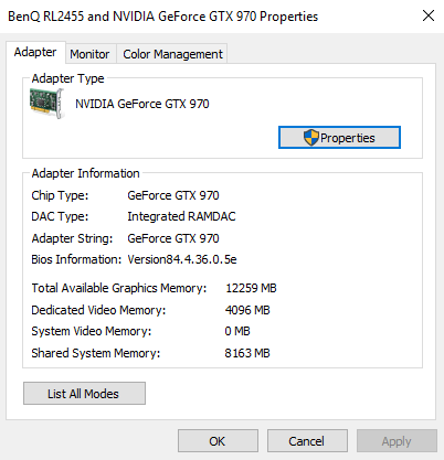 gpu specs