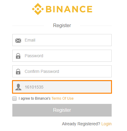 binance referral code november 2021