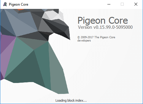 pigeoncoin wallet setup