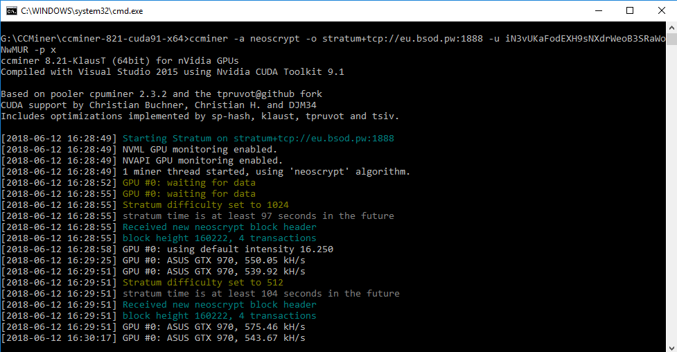 GTX 1060 Mining Speed Hash Rate Tweaks and Adjustments