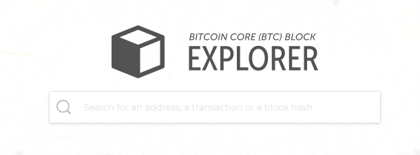 Bitcoin block explorer