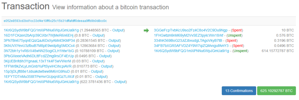 Bitcoin wallet transactions