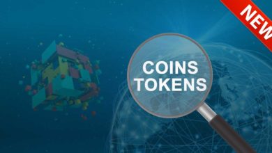 Find new coins and tokens