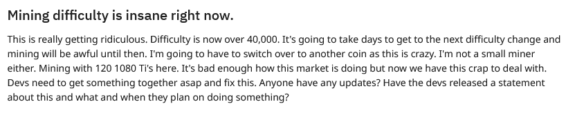 Ravencoin mining difficulty