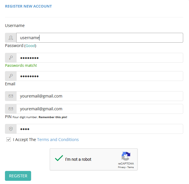 Suprnova pool registration