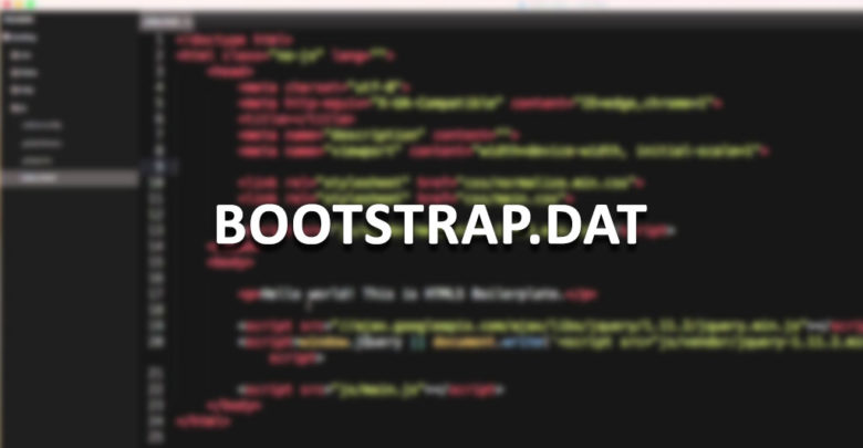 Creating bootstrap.dat file
