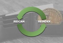 re-index and re-scan wallet