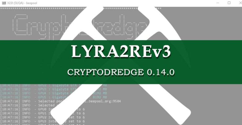 Lyra2REv3 CryptoDredge