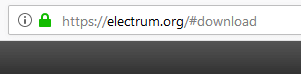 Electrum URL