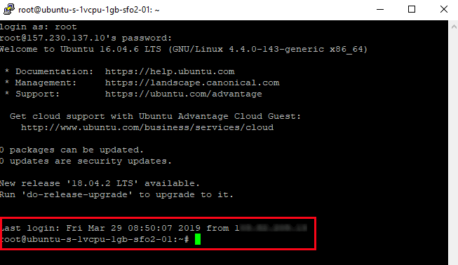 VPS root access