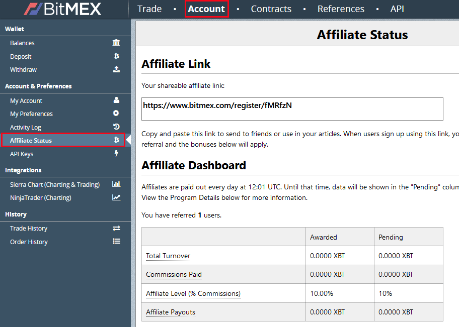 BitMEX referral code