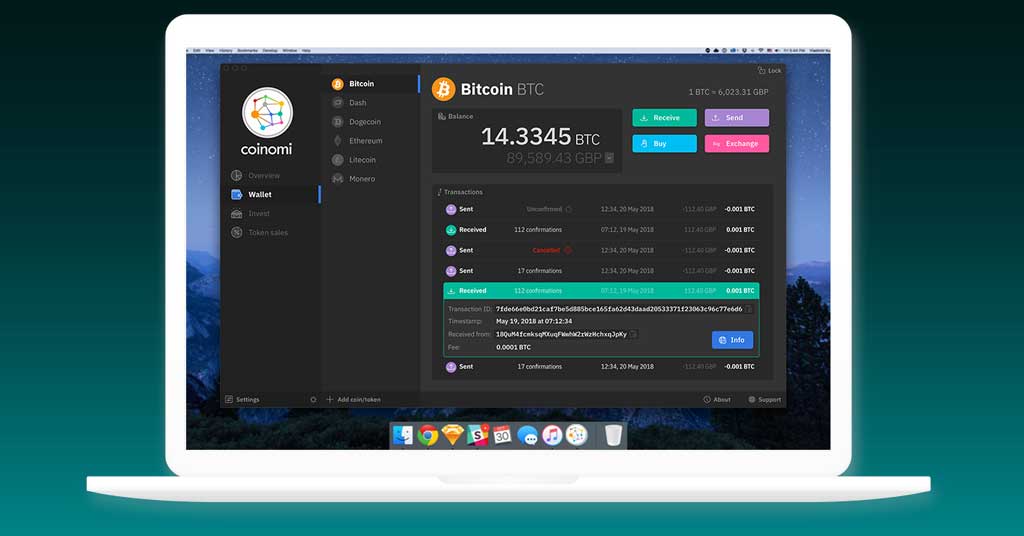 Coinomi desktop wallet review & beginners guide to wallet setup ...