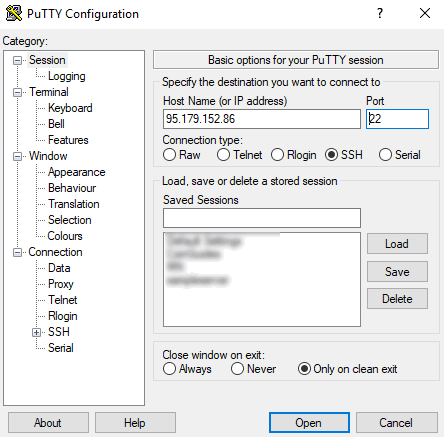 Connecting VPS via SSH