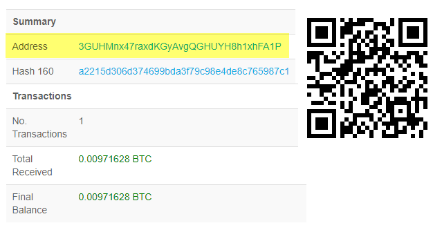 Bitcoin address
