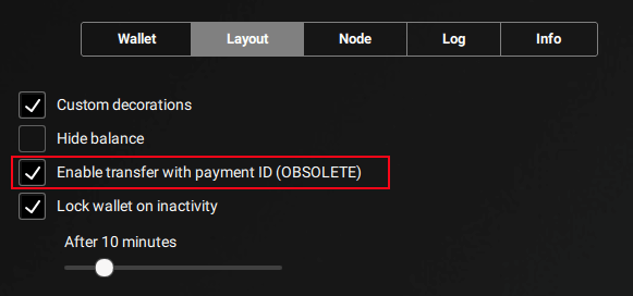 what is payment id for monero wallet