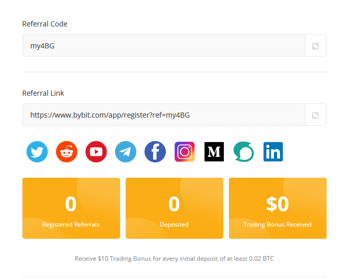 referral program bybit