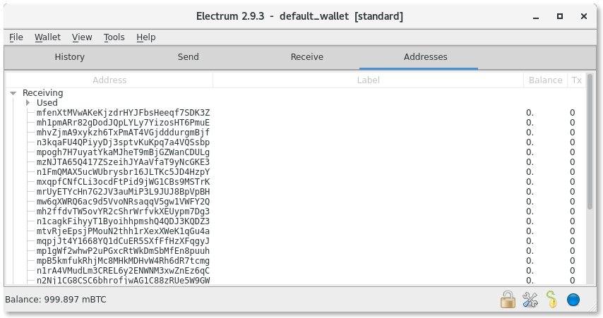 why does my btc wallet address change