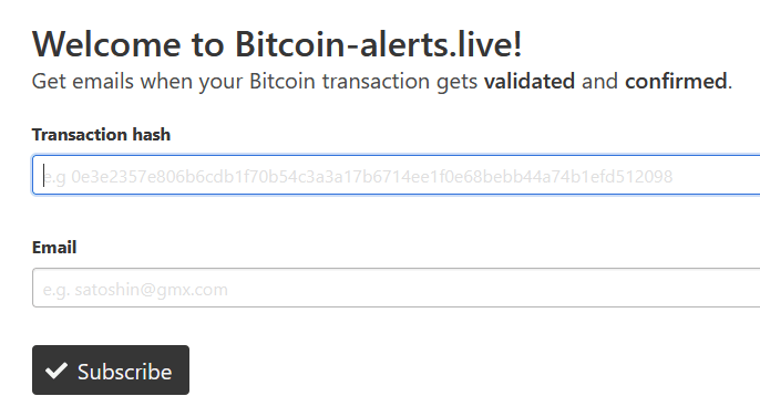 bitcoin alert chrome