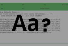 Bitcoin address case sensitive