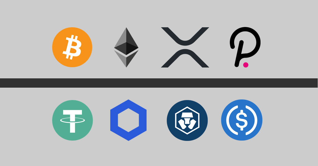 differencebetwen a token and a coin in crypto