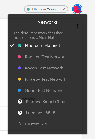 eth mainnet network