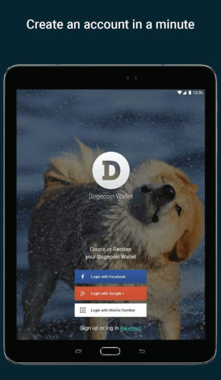 dogecoin mobile vault
