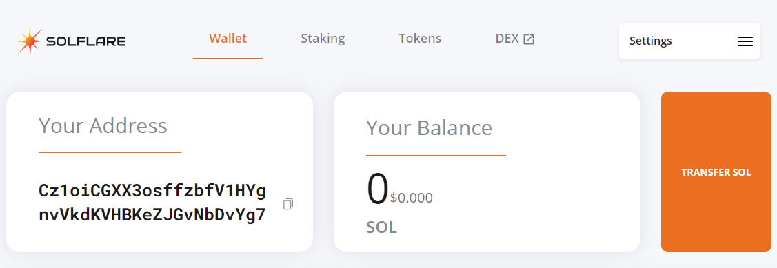 solflare wallet