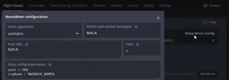 erg miner configuration