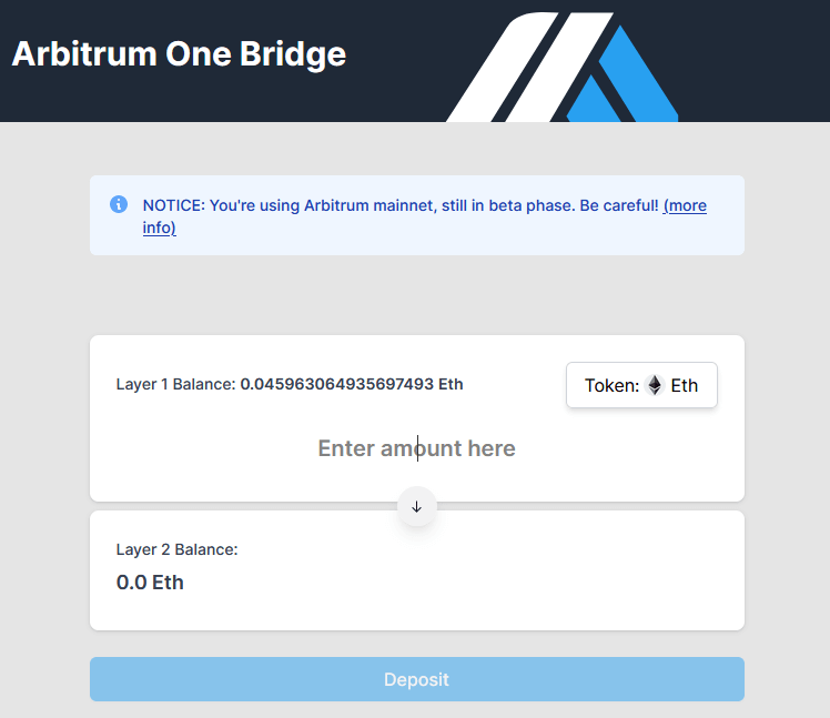 arbitrum bridge