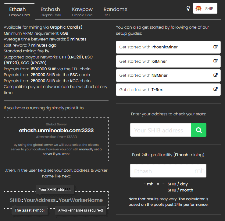 mining non mineable coin