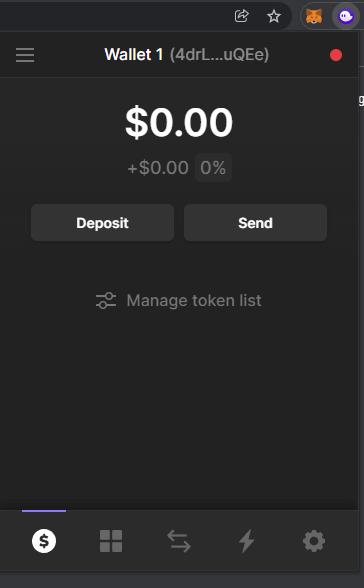 phantom wallet dashboard