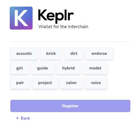 verify keplr seed