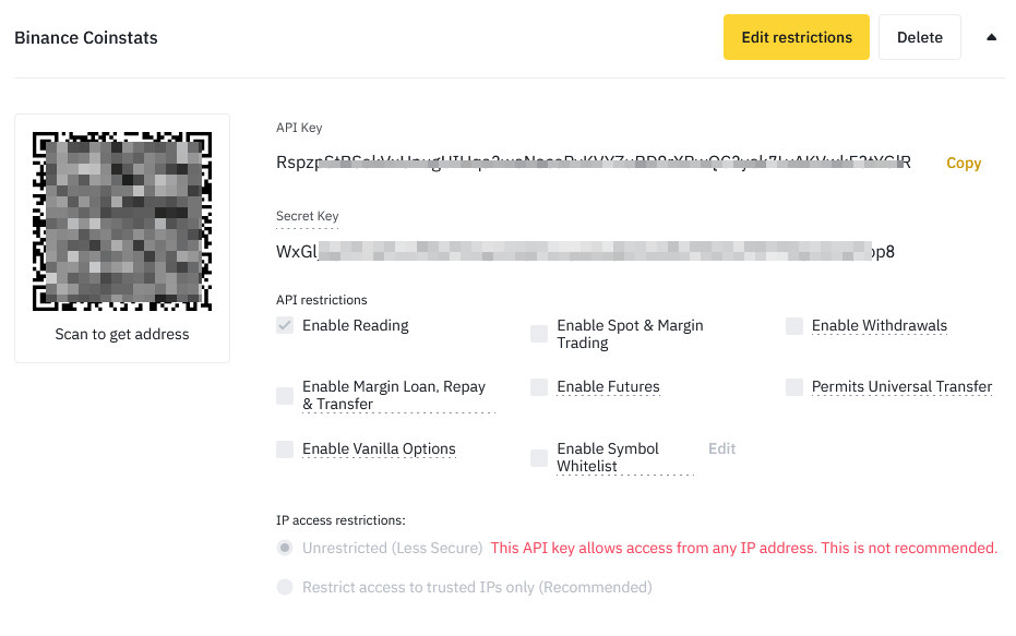 binance api