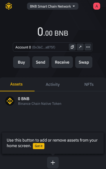 binance chain wallet