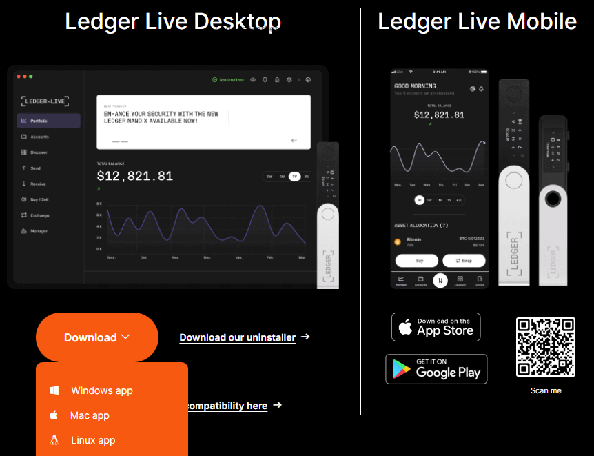 update ledger live