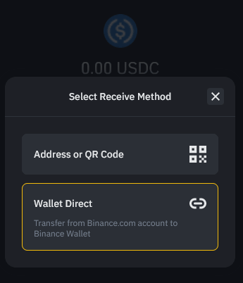 wallet direct transfer