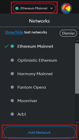 metamask etc netowrk