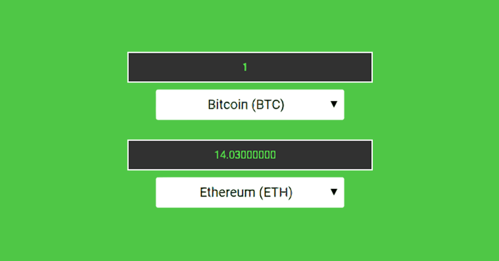 Crypto Converter - Cryptocurrency Calculator & Conversion Table